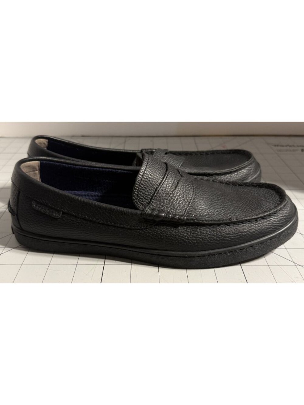 Cole Haan Nantucket Penny Loafers Black Leather Men's Size 9M NWOB C27785 - Picture 4 of 8